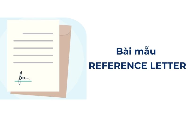 Bài mẫu reference letter