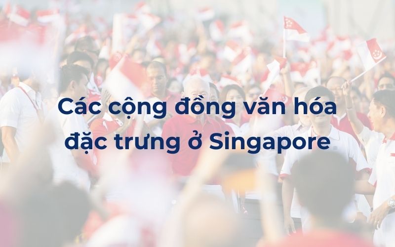 Các cộng đồng văn hóa đặc trưng ở Singapore