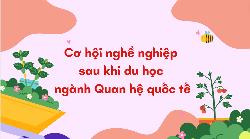 Cơ hội nghề nghiệp sau khi du học ngành Quan hệ quốc tế