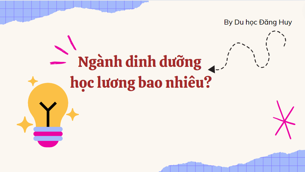 Ngành dinh dưỡng học lương bao nhiêu