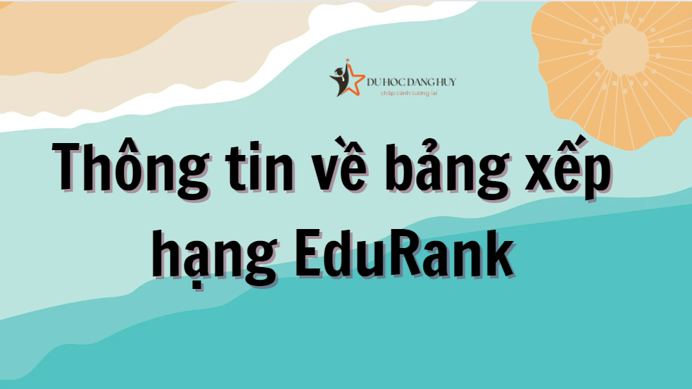 Thông tin về bảng Xếp hạng EduRank