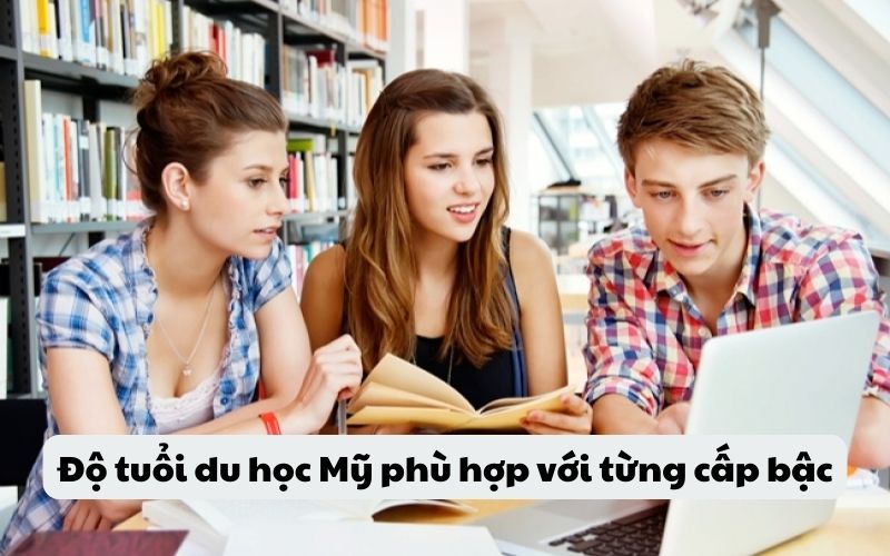 Độ tuổi du học Mỹ phù hợp với từng cấp bậc