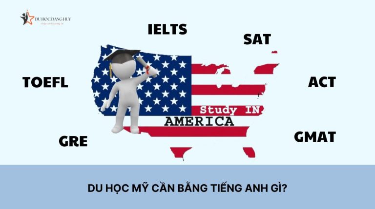 Du học Mỹ cần bằng tiếng Anh gì? TOEFL hay IELTS