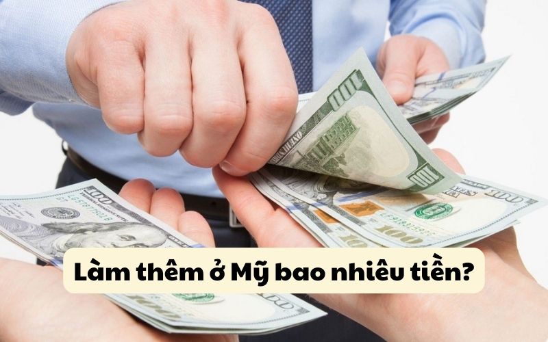 Làm thêm ở Mỹ bao nhiêu tiền?