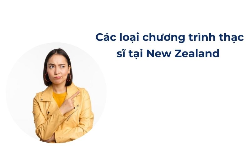 Các loại chương trình thạc sĩ tại New Zealand