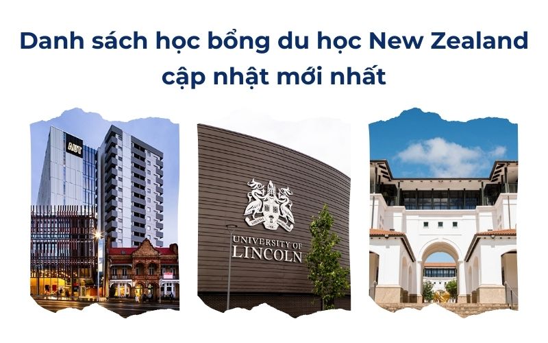 Danh sách học bổng du học New Zealand cập nhật mới nhất