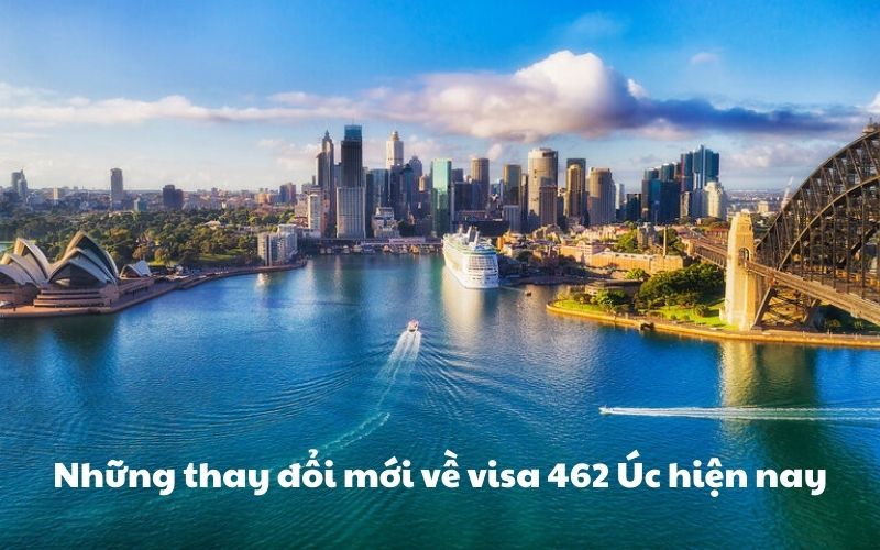 Những thay đổi mới về visa 462 Úc hiện nay