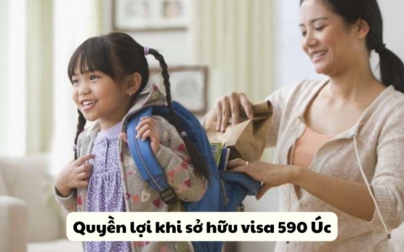 Quyền lợi khi sở hữu visa 590 Úc