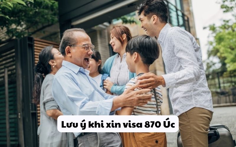 Lưu ý khi xin visa 870 Úc